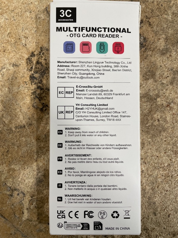 Photo 1 of Denlane SD Card Reader for iPhone iPad, USB C & Lightning Dual Interface Memory Card Reader, Digital Camera Adapter to iPhone/MacBook/USBC Laptop for SD/TF/Sim Card, Plug & Play, Camera Accessories