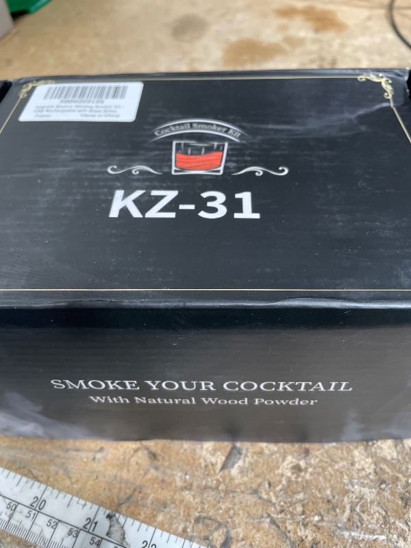 Photo 1 of 2025 Upgrade Electric Whiskey Smoker Kit - USB Rechargeable with Glass Dome,Ideal Gift for Christmas/Valentine's Day/Birthday (Glossy Black)