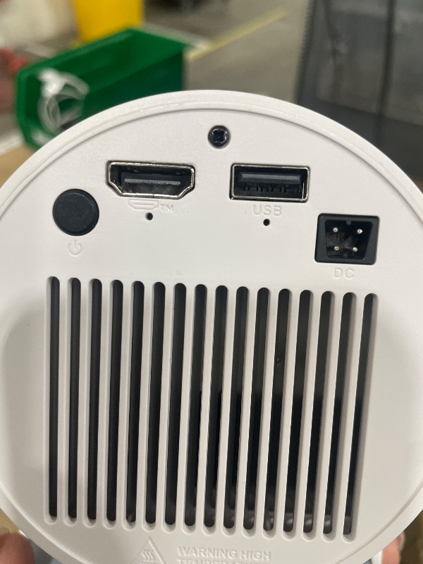 Photo 1 of [Electric Focus]Mini Portable Projector with 4K Support, Bluetooth 5.4 WIFI6, 5watt Sound Base Speaker, 260 ANSI, Android 11, 210° Rotation , Auto Keystone Correction Video Projector HY300 PLUS