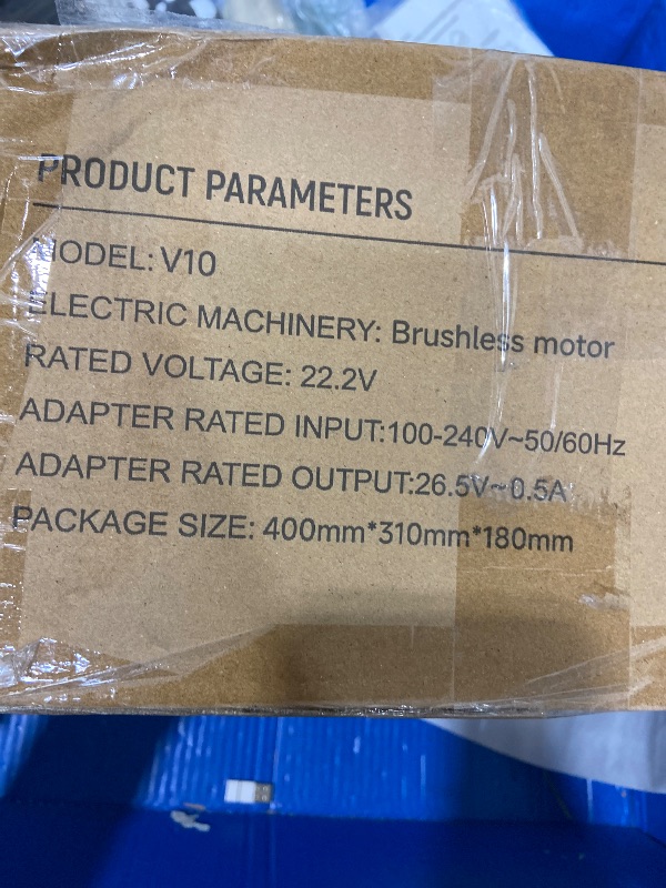 Photo 1 of ***MISSING HARDWARE HEAVY USE ***KCLASO Cordless Vacuum Cleaner, 550W 45KPA 50Min Vacuum Cleaners for Home, Self-Standing Stick Vacuum with Touch Screen, 3 Power Modes, Rechargeable Battery, Handheld Vacuum for Pet Hair/Carpet/Floor