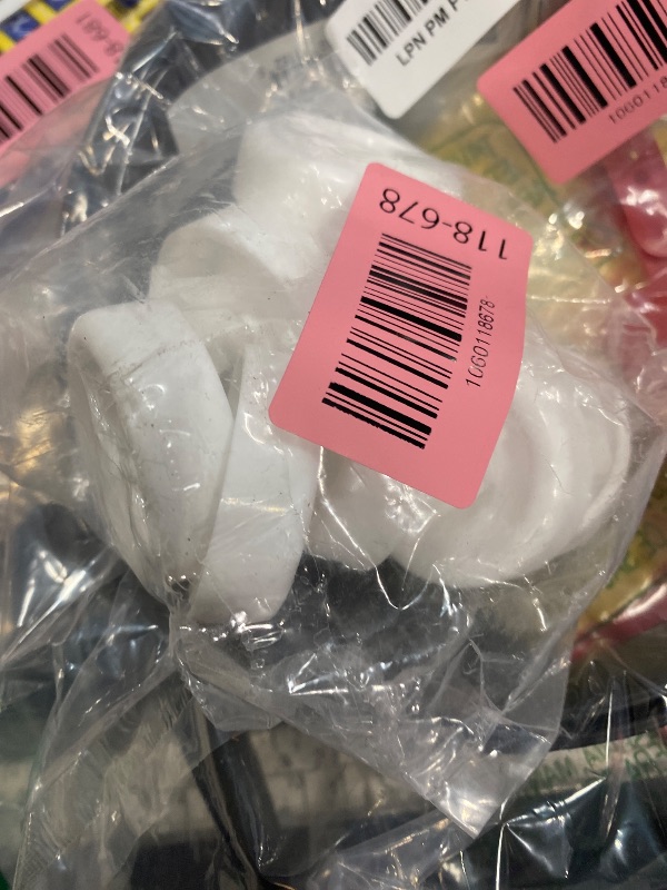 Photo 1 of (8 Pack) Exact Replacement Dishwasher Dishrack Rollers and Studs - Lower Rack Wheel Kit Compatible with GE, Kenmore, and Hotpoint Dishwashers Part Number WD35X21038