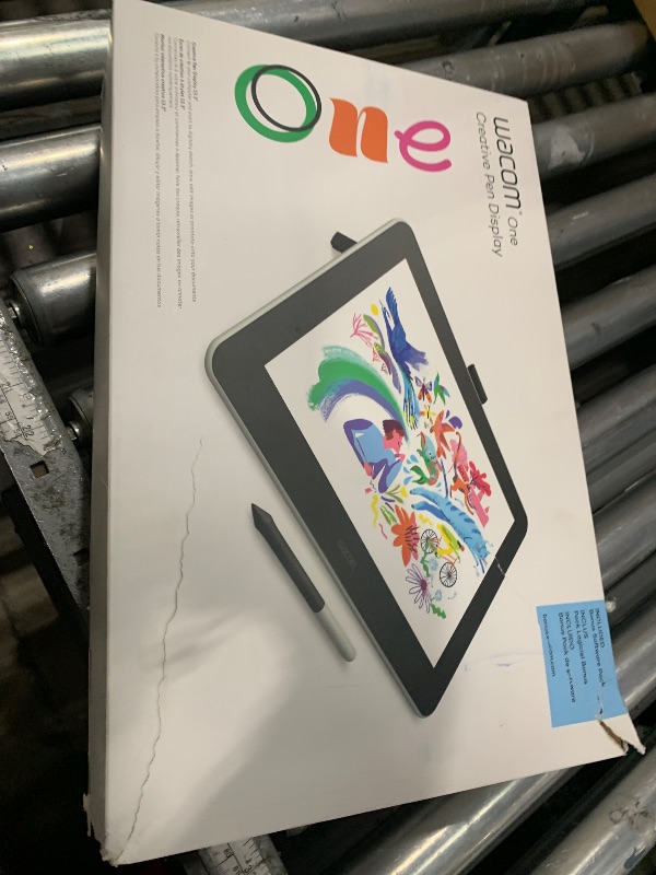 Photo 1 of **CONNECTION ISSUE** Wacom One HD Creative Pen Display, Drawing Tablet with Screen, 13.3" Graphics Monitor; Works with Mac, PC & Chromebook, Photo/Video Editing, Drawing & Education Old Gen (2019)