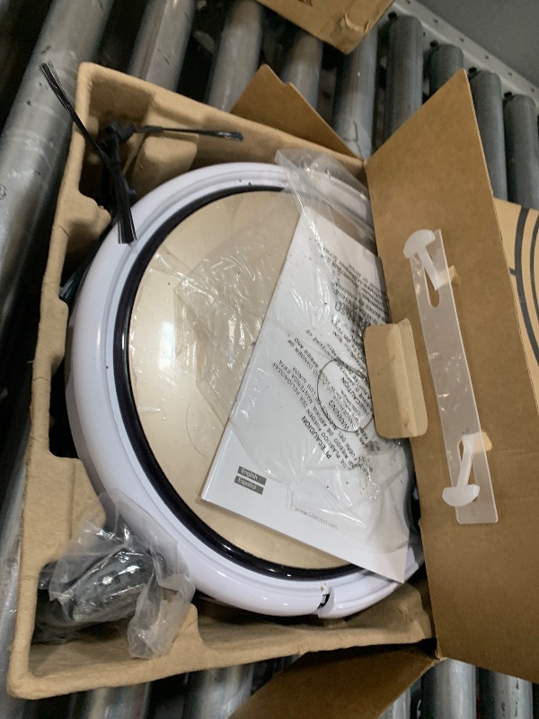 Photo 1 of **NEEDS CLEANING**ILIFE V5s Plus Robot Vacuum and Mop Combo with Wi-Fi/App/Alexa, Automatic Self-Charging Robotic Vacuum Cleaner, Slim and Quiet, Cleans Hard Floors Carpets and Pet Hair (V5s Pro Upgrade Version)