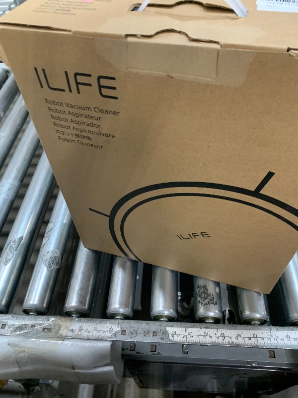 Photo 1 of **NEEDS CLEANING**ILIFE V5s Plus Robot Vacuum and Mop Combo with Wi-Fi/App/Alexa, Automatic Self-Charging Robotic Vacuum Cleaner, Slim and Quiet, Cleans Hard Floors Carpets and Pet Hair (V5s Pro Upgrade Version)