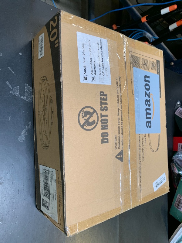 Photo 1 of ZMISHIBO Ceiling Fans with Lights and Remote, 19.7'' Low Profile Ceiling Fan, 3000-6000K Dimmable Modern Flush Mount LED Fan Light, 6 Wind Speeds, Black Fandelier Ceiling Fans for Bedroom