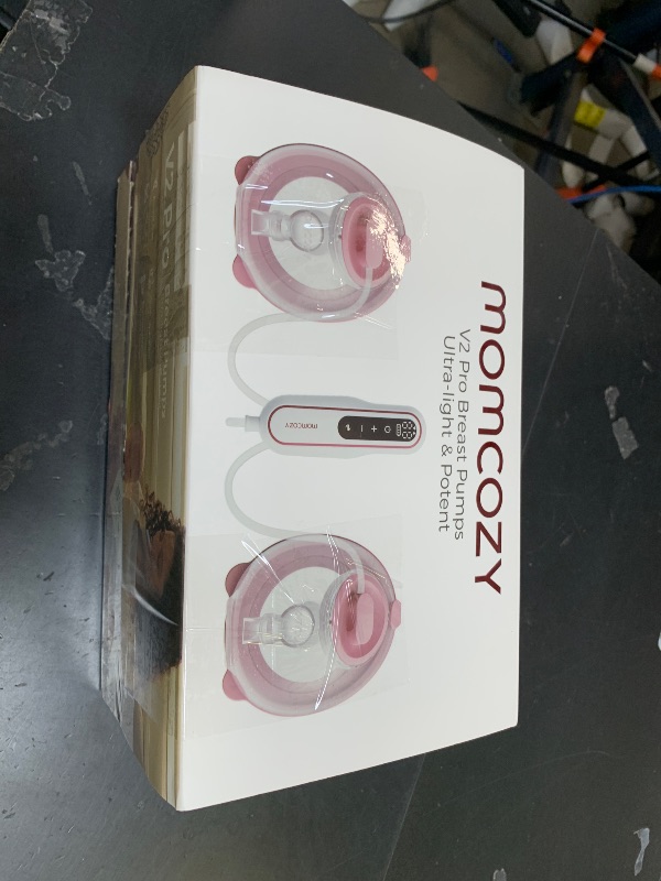 Photo 1 of Momcozy Wearable Breast Pump V2 Pro Ultra-Lightweight, Double Electric Breast Pump Hands-Free & Portable Pump with Upgraded Flange, Quiet & Leak-Proof Electric Pump for Pumping Moms