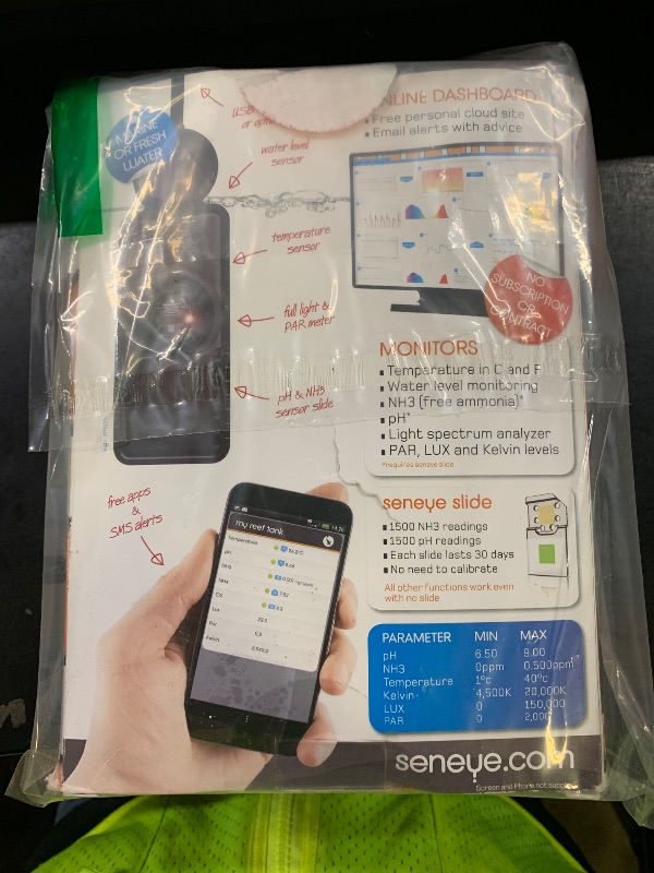 Photo 1 of SENEYE Reef Aquarium Monitor and Par Meter