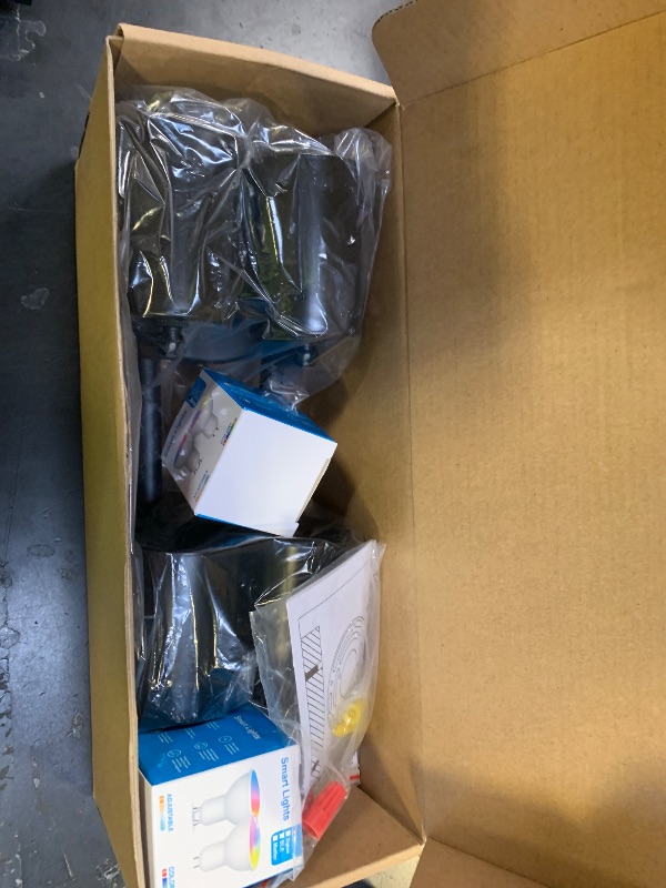 Photo 1 of CANEOE Smart 4-Light Black Led Track Lighting Fixtures,16-Colors RGB Track Lighting Kit,Dimmable Track Light Work with Alexa/Google Home/App,Ceiling Spotlight for Kitchen, Living Room, Bedroom, Bar