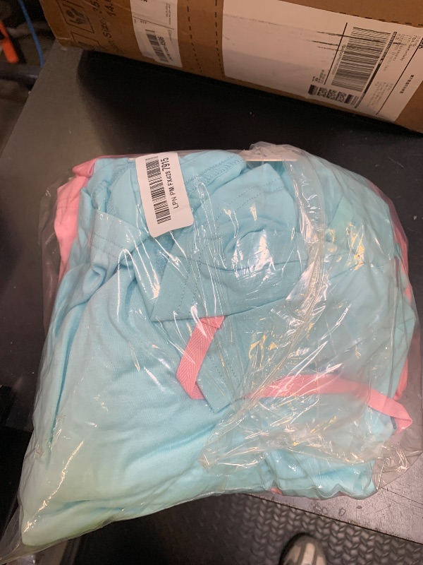 Photo 1 of Neer 3 Pack Women's Quick Dry Shorts Women Drawstring High Waisted Bermuda Athletic Shorts with Pockets(Baby Blue, Peach Pink, Fruit Green,Large)
