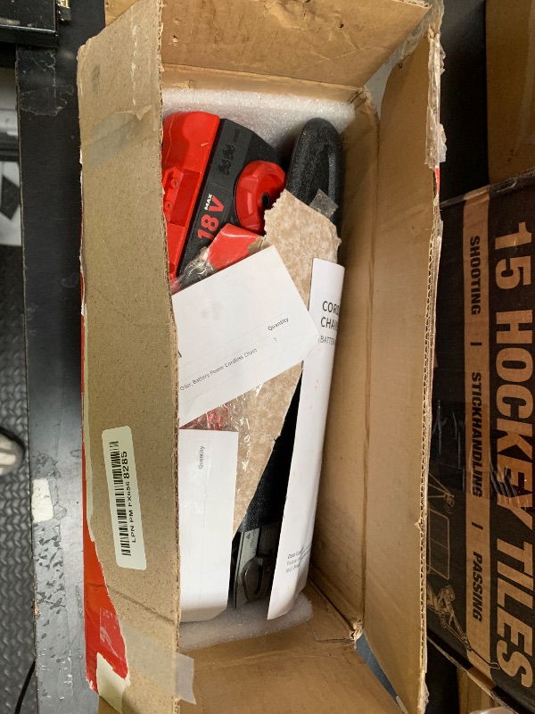 Photo 1 of 10 Inch Cordless Chainsaw for Milwaukee 18V Battery, Brushless Mini Chainsaw with Auto Oiler, Battery Power Cordless Chain Saw, Battery Powered Chain Saw for Wood Cutting (Tools only)