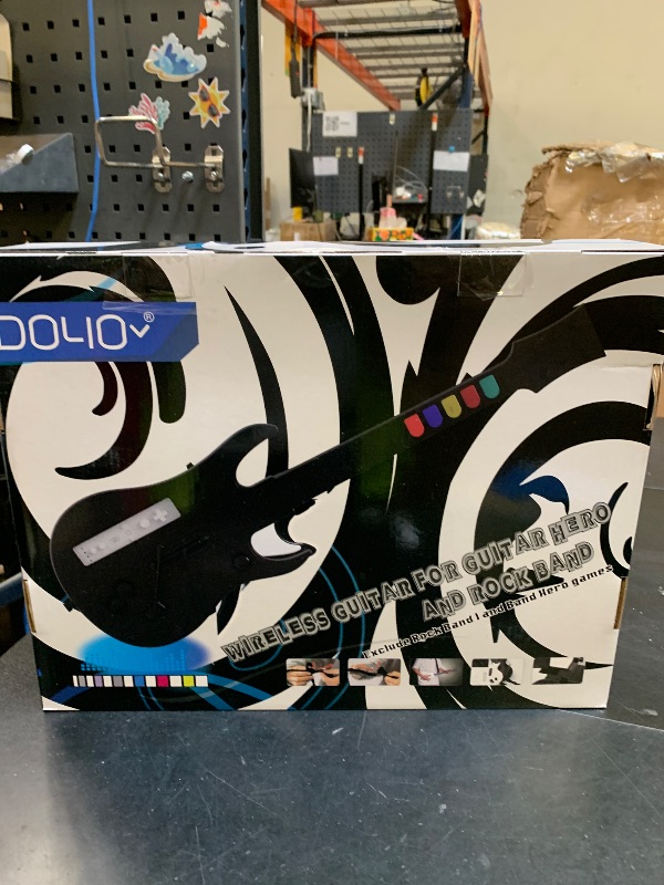 Photo 1 of KYAYUGM Wii Guitar Compatible for Nintendo Wii, Supports for Guitar Hero and Rock Band Games. - black?Rock Band 1 is Not Supported?