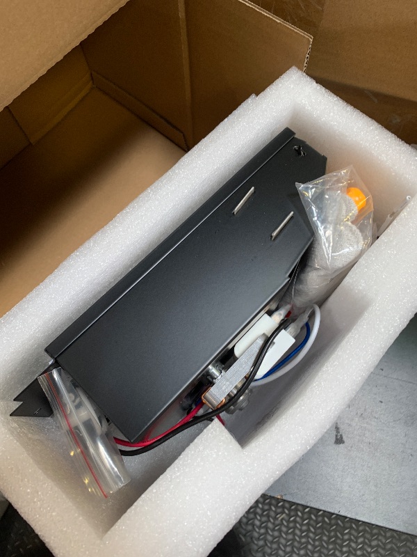 Photo 1 of Replacement c-adet Com-Pak Electric Wall Heaters Assembly for CS152 Models, with Built in Thermostat, Compatible with CS152/CSC152TW/TA/W/A-240/208 Volt Electric Heater Insert, 1500/1125 Watt, Black