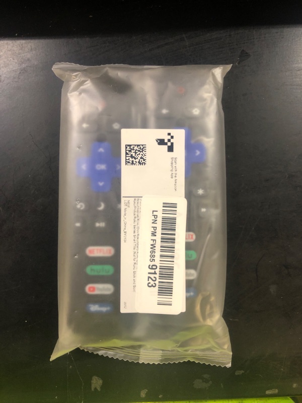 Photo 1 of (Pack of 2) Replacement Remote Control Only for Roku TV, Compatible for TCL Roku/Hisense Roku/Onn Roku/Sharp Roku/Element Roku/Westinghouse Roku/Philips Roku Smart TVs (Not for Roku Stick and Box)