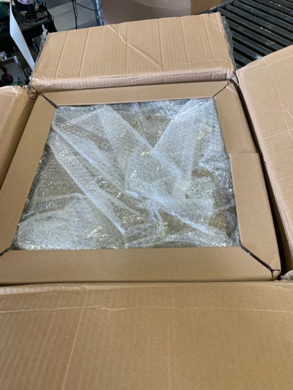 Photo 1 of XIV Side Table, Small End Table, Modern Nightstand, Accent Bedside Table, 3 Tier Night Stands, Metal Bed Side Table for Living Room Bedroom Outdoor Entryway, No Assembly Required (Gold, Square)