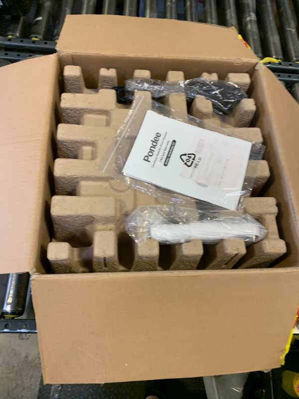 Photo 1 of Pondee X5 Cordless Robotic Pool Cleaner, Wall & Waterline Cleaning, Smart Navigation, Smart Precision Docking™, 180Mins Runtime, 4 Cleaning Modes, Pool Vacuum for Inground Pools up to 3,229 sq.ft