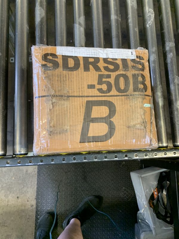 Photo 1 of CAP 150 LB Rubber Coated Hex Dumbbell Hand Weight Set with Vertical Storage Rack - Chrome Handle | Blue Rack