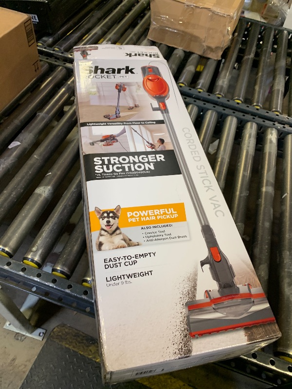 Photo 1 of Shark Rocket Ultra-Light Corded Bagless Vacuum for Carpet and Hard Floor Cleaning with Swivel Steering (HV301)