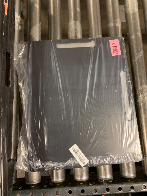 Photo 1 of Joy&Grace Appliance Slider for Kitchen Appliances 360° Rolling Sliding Tray for Coffee Maker Countertop, Bamboo Coffee Pot Slider Rolling Tray with Universal Rollers (Black, Large 16"x13")