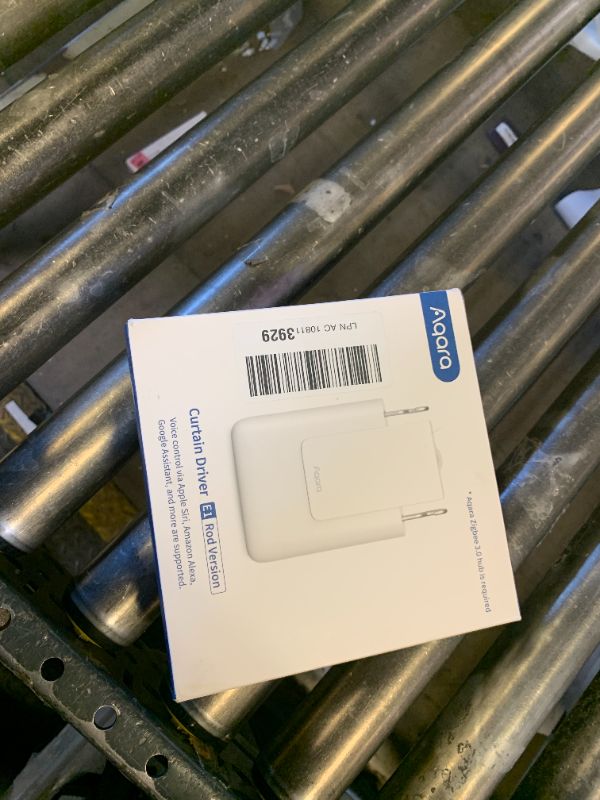 Photo 1 of [Upgraded Version] Aqara Smart Curtain Motor E1 (Rod Version, 1 Pack), Requires AQARA Zigbee 3.0 HUB, Not Support Hubs from Other Brands, Support HomeKit, Alexa and IFTTT