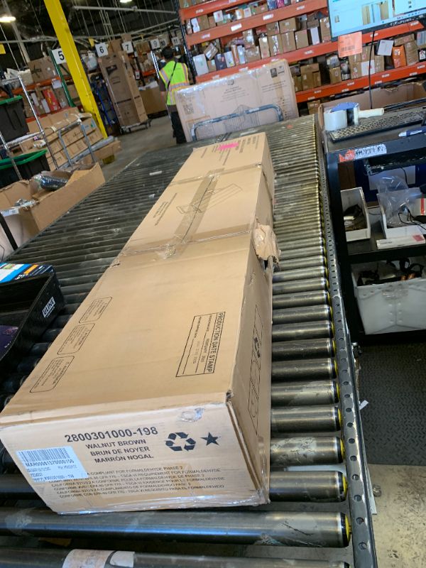 Photo 1 of **DAMAGED** UNKNOWN WHITE BENCH