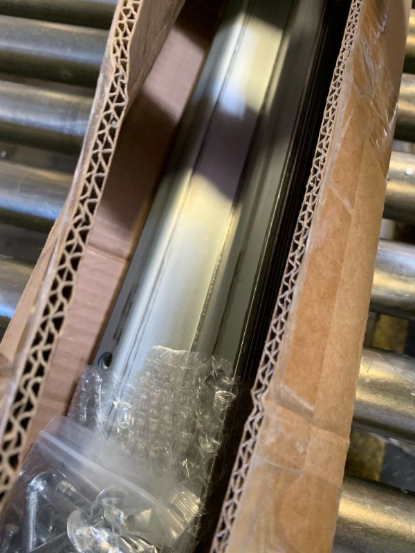 Photo 1 of Gate V Track Aluminum 36ft in 6 Section of 6ft Sliding Gate Track Slide Rolling Roll and 2 of 3" Steel V Groove Wheel with Bracket