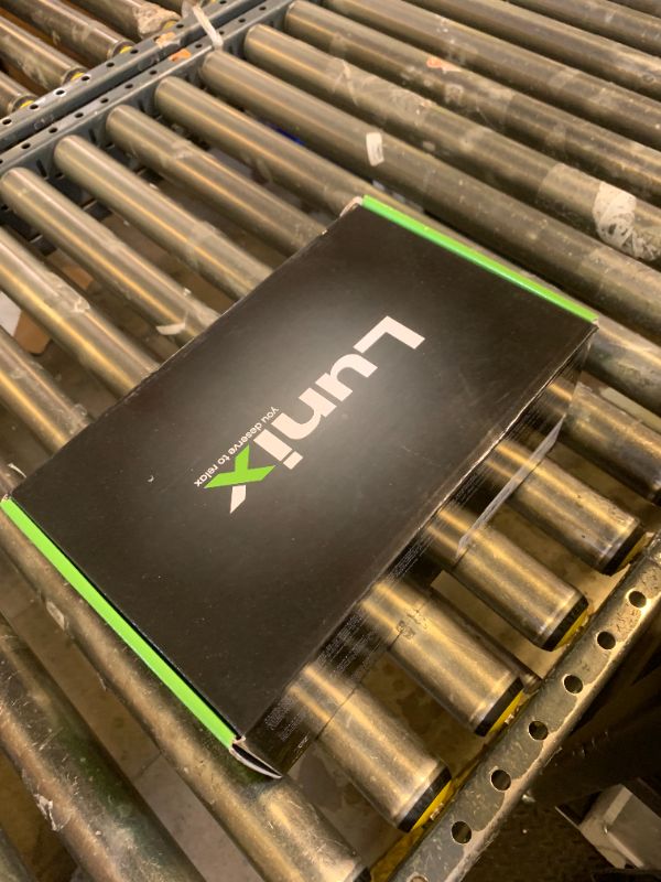 Photo 1 of Lunix LX31 FSA Rolling Hand Massager, Heat + Compression + Kneading, Smart Memory, Cordless Rechargeable, Charcoal Black