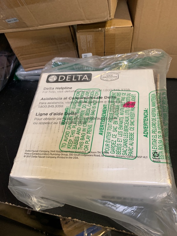 Photo 1 of Delta Faucet R22000 MultiChoice Universal Valve 3-Setting 6-Setting Custom Shower Integrated Diverter Rough, Custom Shower Valve Kit, Brass Construction, R22000-WS (Screwdriver Stops Included)