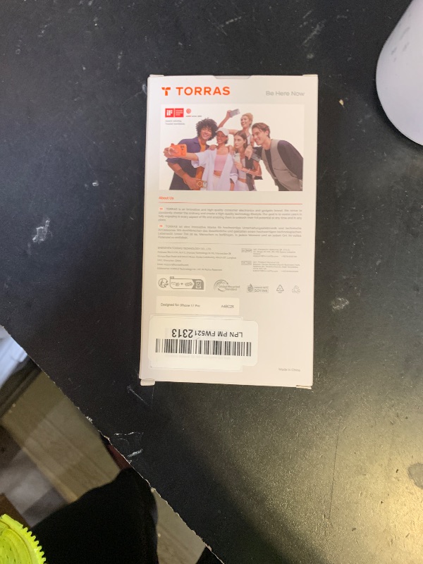 Photo 1 of TORRAS Ostand Q3 Air for iPhone 17 Pro Case 6.3'' with Stronger Magnetic Stand, Fit for Magsafe, Airbags Miltary Protection, Camera Control for iPhone 17 Pro Case, Shockproof & Stylish, Midnight Blue