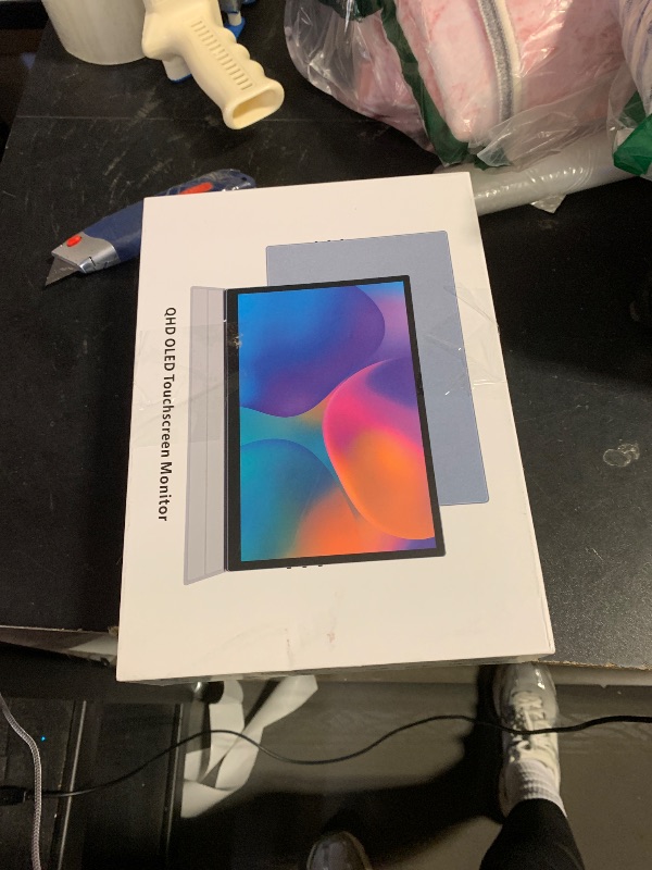 Photo 1 of Showscren 10.5” OLED 2.5K Portable Touch Monitor | 100% DCI-P3 | for Windows/Android/Switch