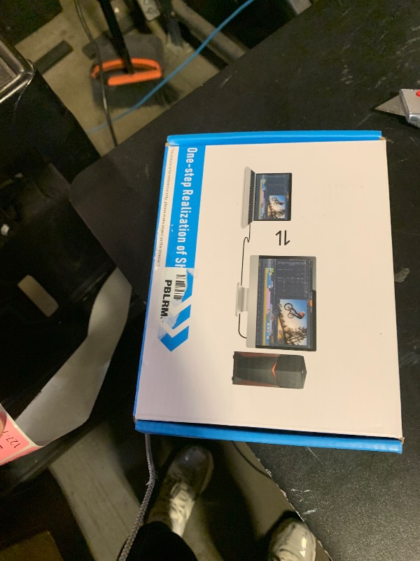 Photo 1 of KVM Switch 3 Monitors 2 Laptops 4K@60Hz, USB C KVM Switcher with PD Charging Function for 2 Computer Share 3 Display-2 HDMI + 1 DP, No Driver Required