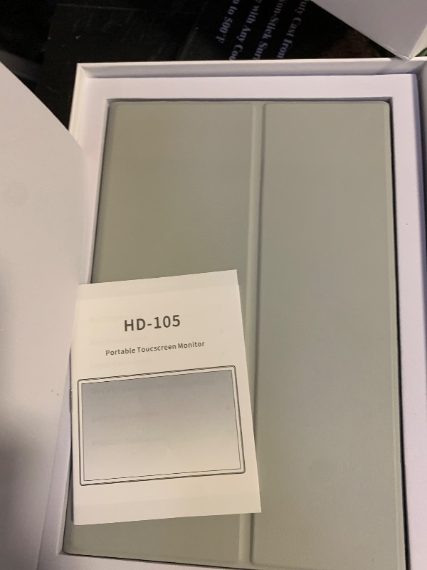 Photo 1 of Showscren 10.5” OLED 2.5K Portable Touch Monitor | 100% DCI-P3 | for Windows/Android/Switch