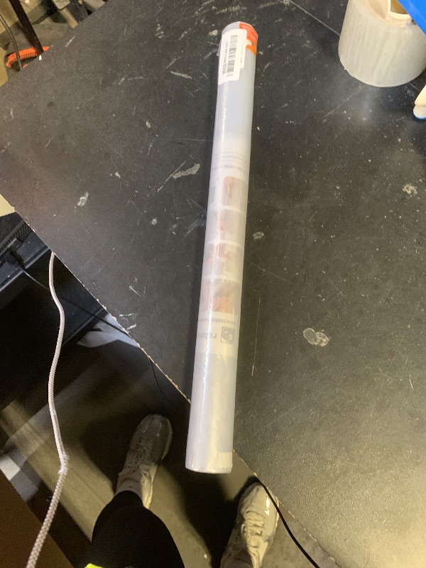 Photo 1 of rabbitgoo Window Privacy Film Stained Glass Rainbow 3D Prism Decorative Iridescent Window Sticker Static Cling Suncatcher UV Protection for Home Heat Control, 17.5" x 78.7"