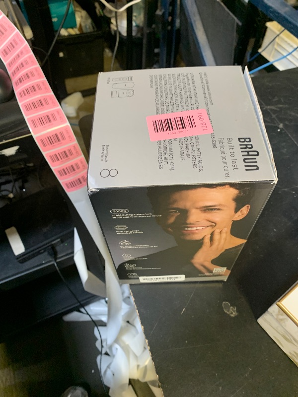 Photo 1 of Braun Series 8 8567cc Electric Razor for Men, 4+1 Shaving Elements & Precision Long Hair Trimmer, 5in1 SmartCare Center, Close & Gentle Even on Dense Beards, Wet & Dry Electric Razor, 60min Runtime