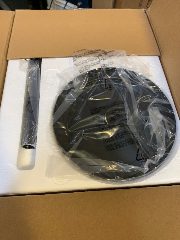 Photo 1 of ZMISHIBO 52 Inch Ceiling Fan No Light with Remote, Black Ceiling Fan without Lights, Quiet Reversible DC Motor, 6-Speeds, Modern Ceiling Fans for Living Room, Bedroom, Patio, Indoor/Outdoor Use