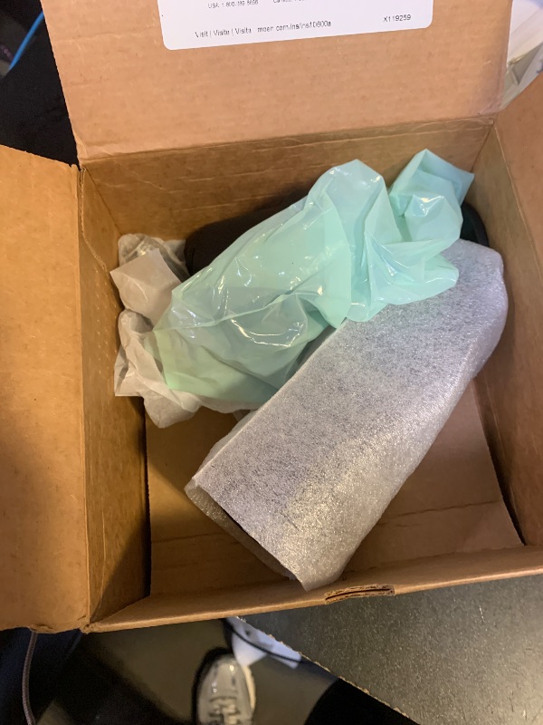 Photo 1 of Moen Gibson Matte Black Pressure Balancing Eco-Performance Showerhead, Shower Handle, and Tub Spout, Posi-Temp Valve Required, T2903EPBL