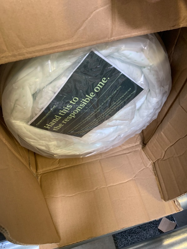 Photo 1 of Zinus 12 Inch Queen Green Tea Memory Foam Mattress [New Version], Fiberglass Free, Medium Firm Feel, Zoned Pressure Relief, Certified Safe Foams & Fabric, Mattress in A Box