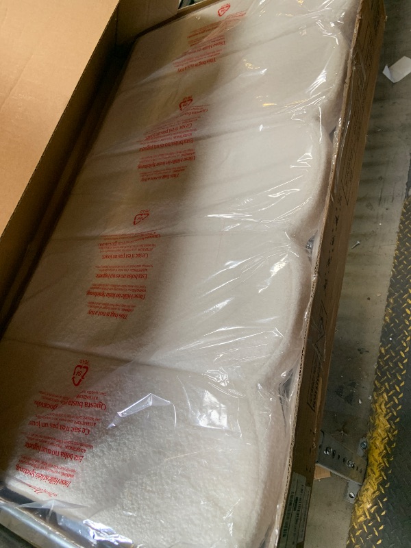 Photo 1 of GarveeHome Twin Bed Frame with Under-Bed Drawer, Upholstered Platform Bed with Wave Headboard for Kids/Girls, Wooden Slats Support, No Box Spring Needed, Boucle Beige