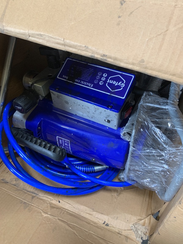 Photo 1 of 490 Airless Paint Sprayer, 0.60GPM Paint Sprayer for Home Interior 3300psi 1300W High Efficiency Airless Sprayer with Low Overspray for House Painting Townhouse
