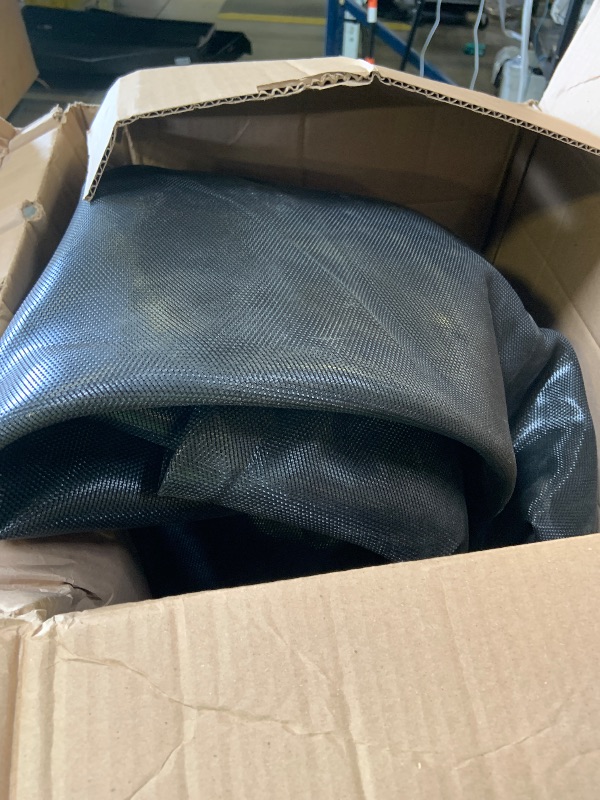 Photo 1 of VEVOR Replacement Trampoline Mat, Jumping Mat Fits 14ft Frame, Universal Jumping Mat for 14ft Round Trampoline, Reinforce UV-Resistant Mat with Spring Tool & Durable V-Rings, Fit 7" Spring Length