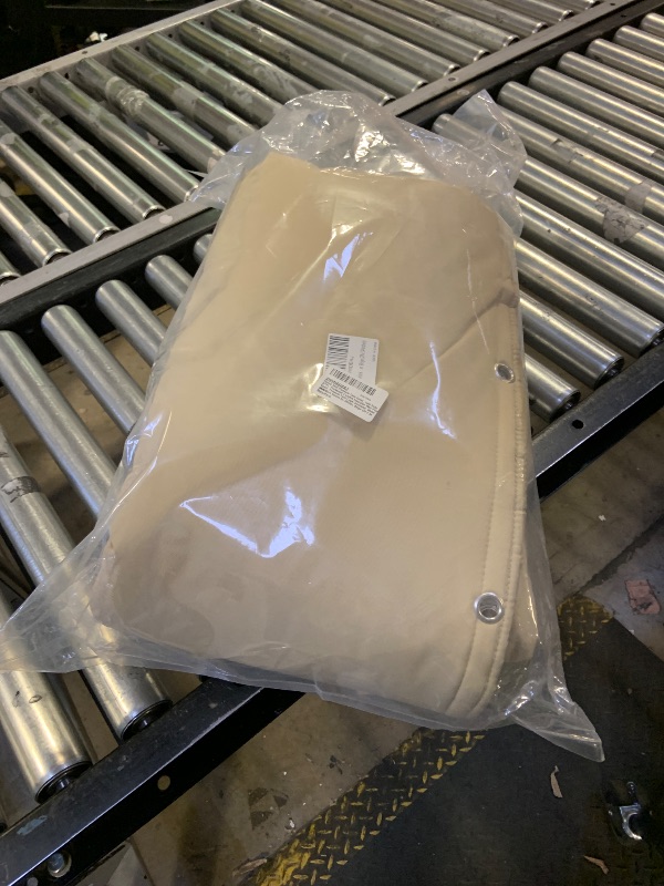 Photo 1 of Round Well Pressure Tank Cover, 1200D Heavy Duty Waterproof Well Pump Cover, Thickened 3 Layers?Dustproof, UV-Resistant and Cold Snap (5°F) for Pressure Tank, Beige(24 x 34 inches)