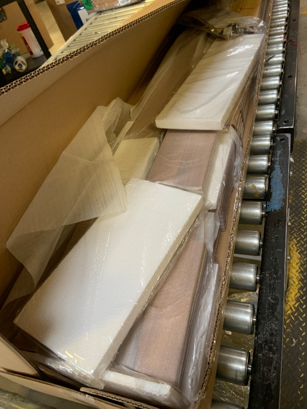 Photo 1 of Mellow Naturalista Classic 12 Inch Solid Wood Platform Bed with Wooden Slats, Twin XL, Natural Pine
