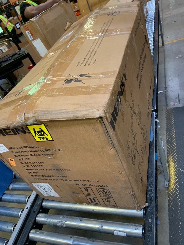 Photo 1 of 4 Wheel Electric Power Mobility Scooter for Adults, Electric Scooter for Seniors Folding Mobility Scooter -Max Speed 5 Mph,12.5 Miles Long Travel Range
