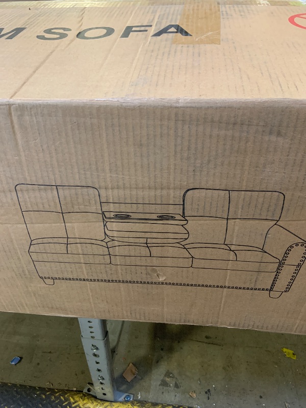 Photo 1 of right arm sofa amaranth purple 