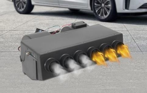 Photo 1 of Air Conditioning Evaporator Black 24V Hot And Cold Dual Use A/C Evaporator NEW