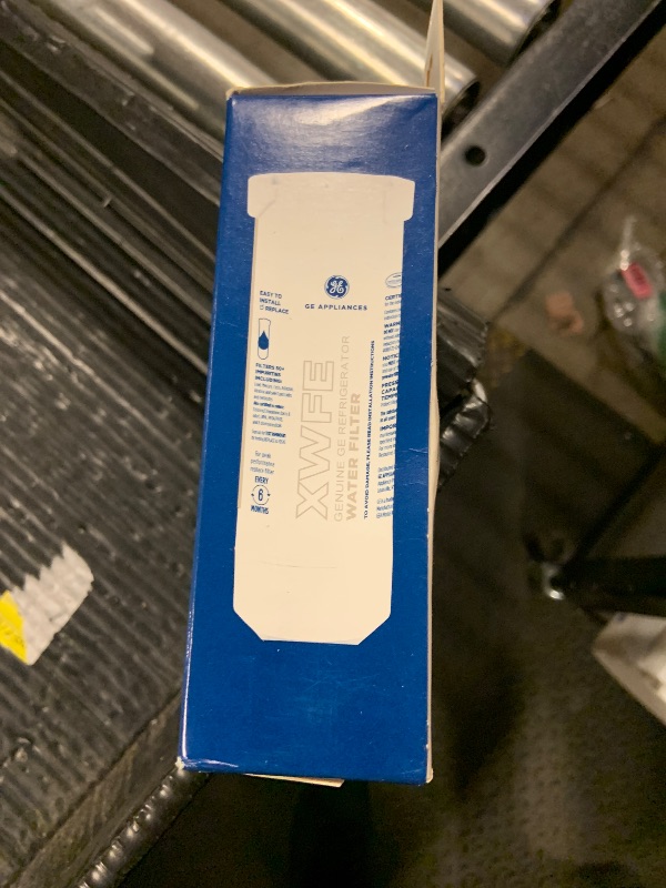Photo 1 of GE Appliances XWFE Replacement Refrigerator Water Filter: Filters Pharmaceuticals, Atrazine, Mercury, Lead, Pesticides
