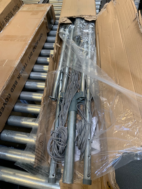 Photo 1 of Household Essentials Parallel Clothesline Outdoor Dryer, 30 Lines with 210 Feet of Drying Space, No-Rust Steel