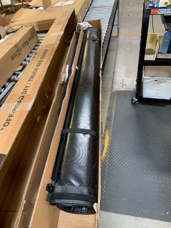 Photo 1 of OSOBAK Soft Roll Up 6'1" Truck Tonneau Cover Compatible for 1998-2004 Nissan Frontier Long Vinyl Pickup Bed Cover