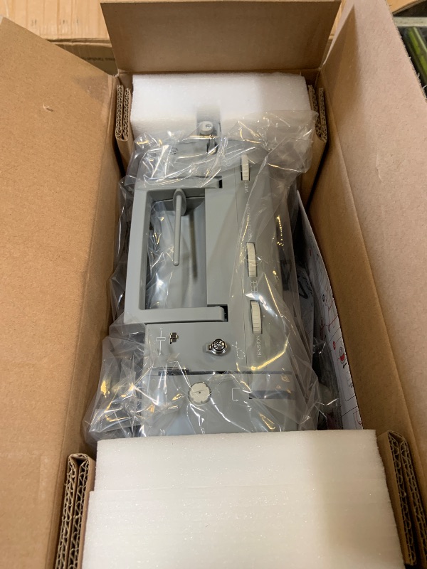 Photo 1 of SINGER® Heavy Duty 4423 (Grey) High Speed Sewing Machine + Accessories | 23 Built-In Stitches Deliver 97 Stitch Applications | 50% More Power, 1100 Stitches/Min | Metal Frame, 1-Step Buttonhole