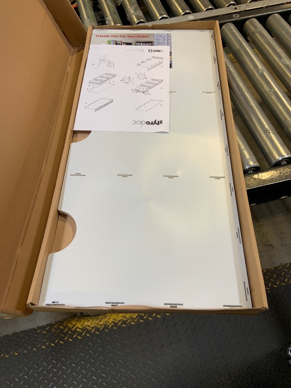 Photo 1 of Ultimate Office TierDrop Jumbo 3-Compartment High-Wall (add-on Module) - Sorts Documents, Forms & Mail - Durable Construction Features Expandable, Modular, No-Tool Assembly Design (Gray w/Black)