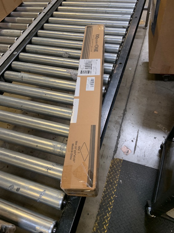 Photo 1 of 100pointONE Office Chair Mat for Hardwood Floors, Easy Glide Office Mats for Rolling Chairs, Clear Rolling Chair Mat for Hardwood 48" x 30"